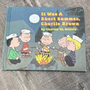 It Was A Short Summer, Charlie Brown Book